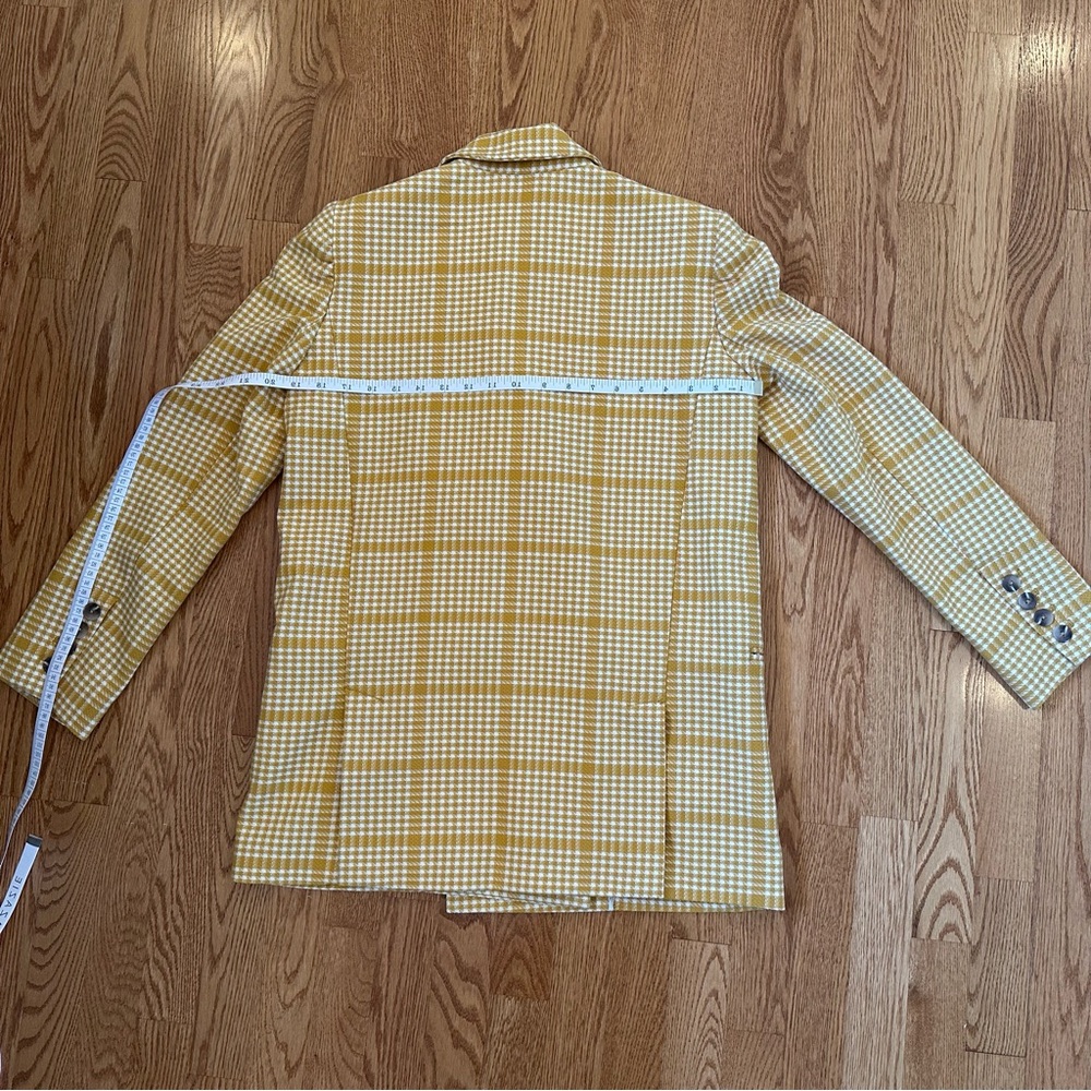 Oversized Double-Breasted Plaid Blazer from Anthropologie (Maeve) - Picture 6 of 9